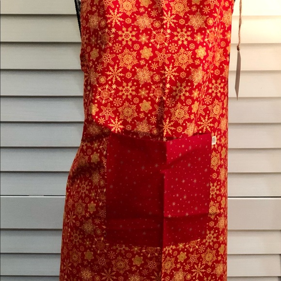 Andys Aprons - not so basic. Christmas Gold. - Picture 5 of 5